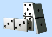 Adivinación con el dominó