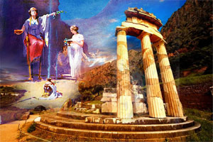 El oráculo de Delfos: adivinación ancestral online. Predicción de Pitia gratis